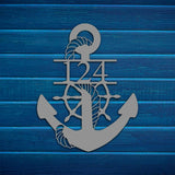 Anchor Metal Wall Art - BrossHome Metal Wall Art