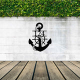 Anchor Metal Wall Art - BrossHome Metal Wall Art