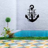 Anchor Metal Wall Art - BrossHome Metal Wall Art