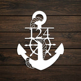 Anchor Metal Wall Art - BrossHome Metal Wall Art