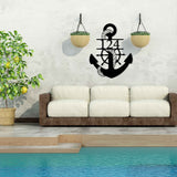 Anchor Metal Wall Art - BrossHome Metal Wall Art