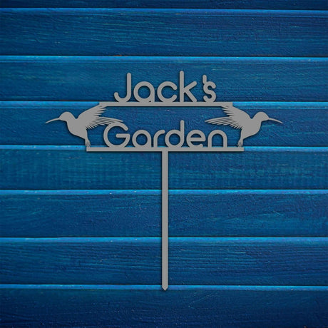 Birds Custom Stake Metal Garden Sign - BrossHome Metal Wall Art