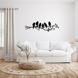 Birds on a Branch Metal Wall Art - BrossHome Metal Wall Art