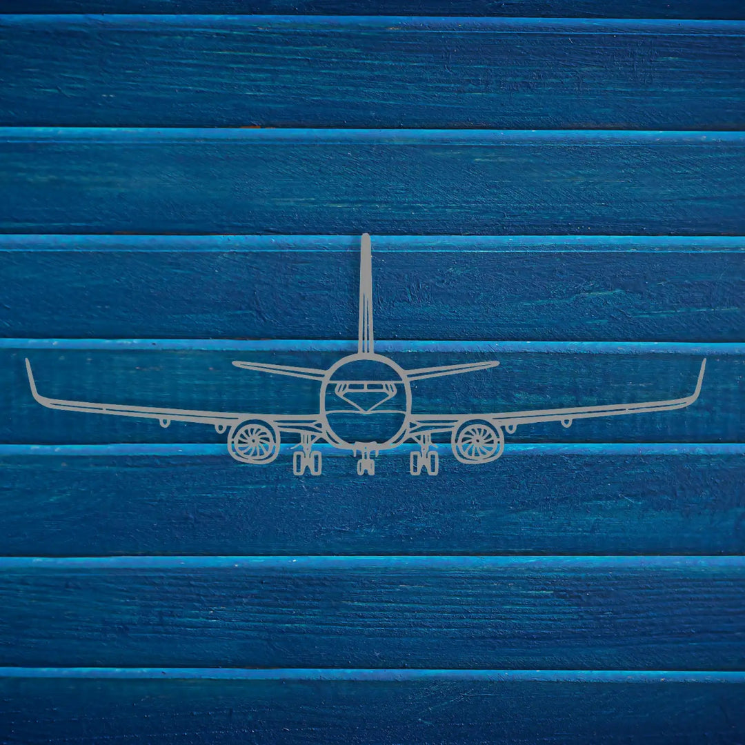 Boeing Airplane Metal Wall Art - BrossHome Metal Wall Art