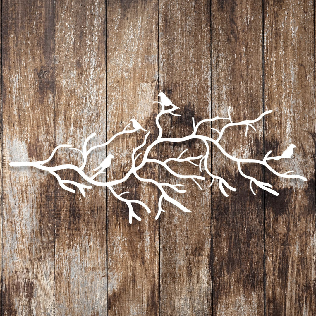Branch Harmony Metal Wall Coat Rack - BrossHome Metal Wall Art