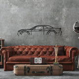 CHALLANGER SRT Silhouette Wall Art - BrossHome Metal Wall Art