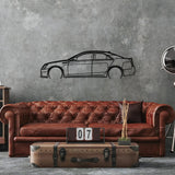 Cts4 Car Silhouette Metal Wall Art - BrossHome Metal Wall Art