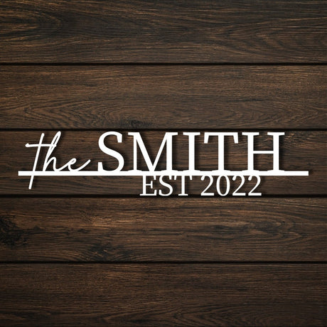 Custom Address Metal Garden Sign - BrossHome Metal Wall Art