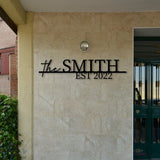Custom Address Metal Garden Sign - BrossHome Metal Wall Art