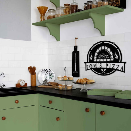 Custom Bakery Metal Garden Sign Wall Art Decor - BrossHome Metal Wall Art