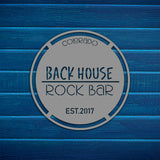 Custom Bar Name Metal Sign Wall Art Decor - BrossHome Metal Wall Art