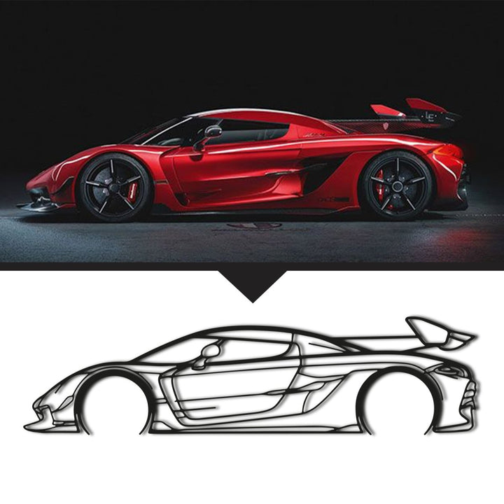 Custom Car Metal Wall Art - BrossHome Metal Wall Art