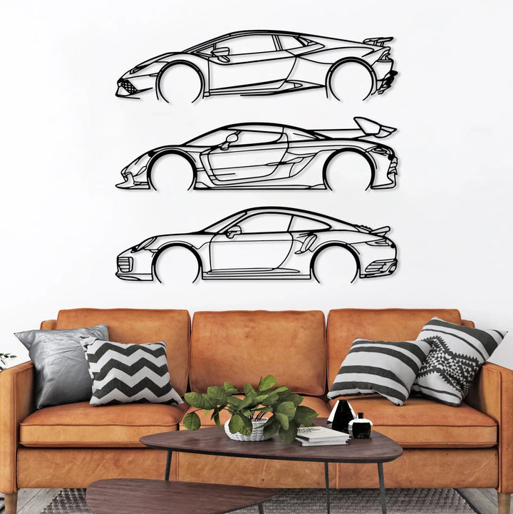 Custom Car Metal Wall Art - BrossHome Metal Wall Art