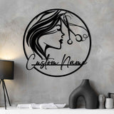 Custom Hairdresser Metal Wall Art - BrossHome Metal Wall Art