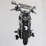 Custom Helmet Holder Motorcycle Custom Metal Wall Art - BrossHome Metal Wall Art