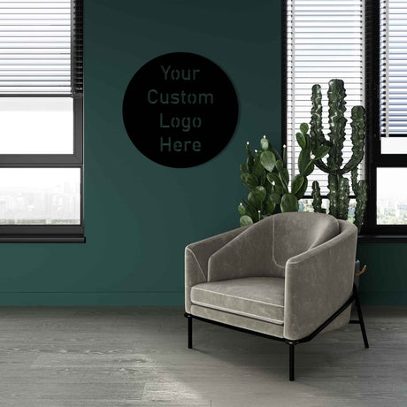 Custom Logo Metal Sign Wall Decor - BrossHome Metal Wall Art