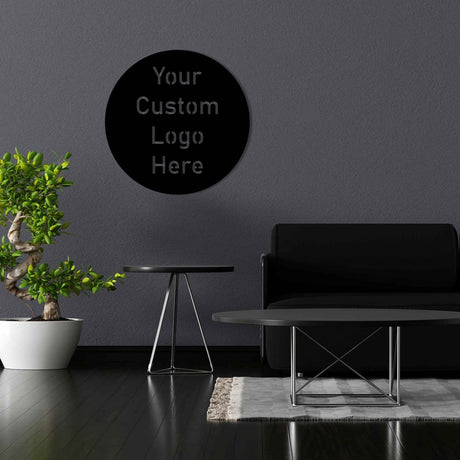 Custom Logo Metal Sign Wall Decor - BrossHome Metal Wall Art