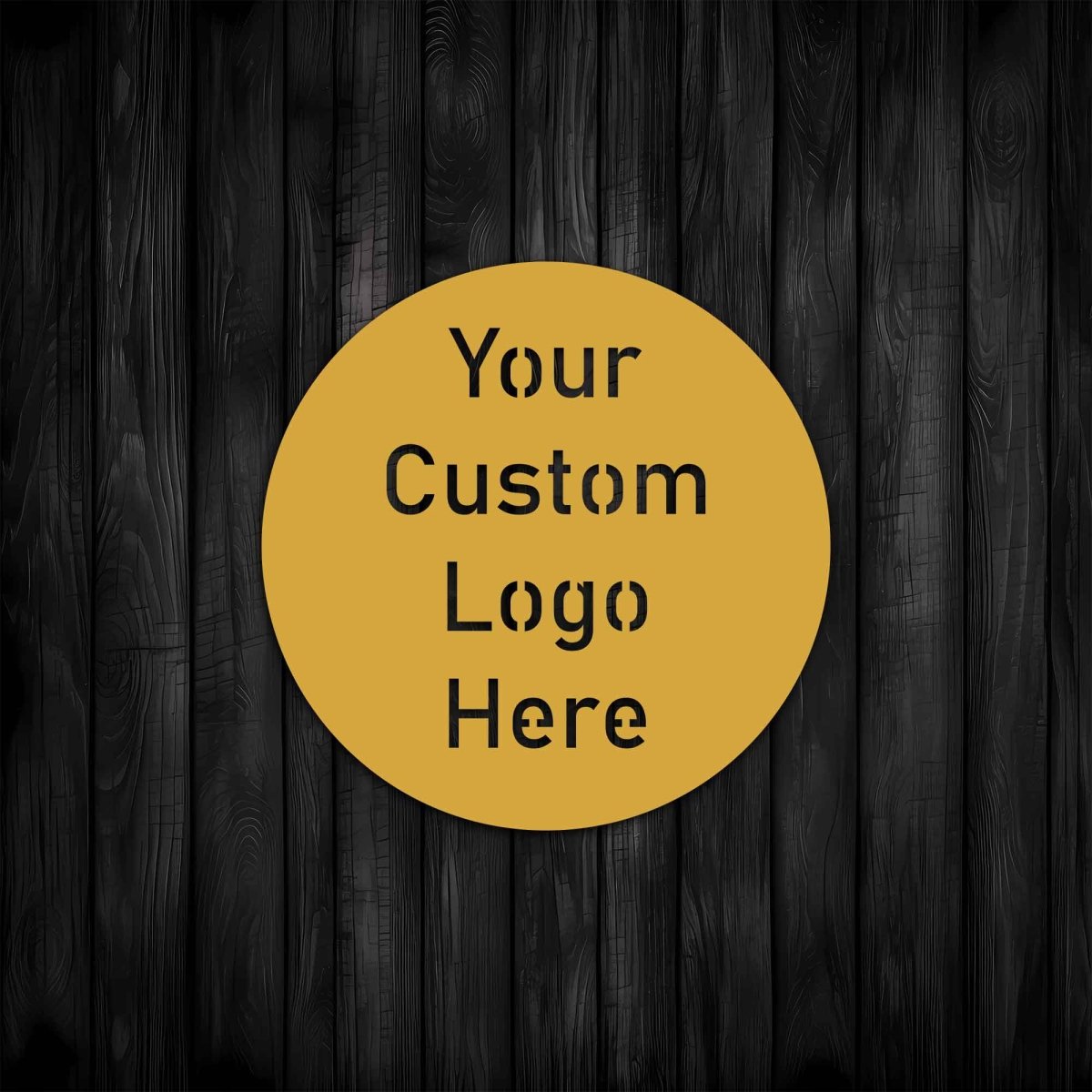 Custom Logo Metal Sign Wall Decor - BrossHome Metal Wall Art