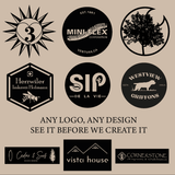 Custom Metal Logo Wall Art - BrossHome Metal Wall Art