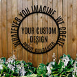 Custom Metal Logo Wall Art - BrossHome Metal Wall Art