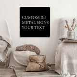 Custom Metal Sign - BrossHome Metal Wall Art