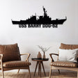 Custom Navy Ship Metal Wall Art - BrossHome Metal Wall Art