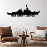 Custom Navy Ship Metal Wall Art - BrossHome Metal Wall Art