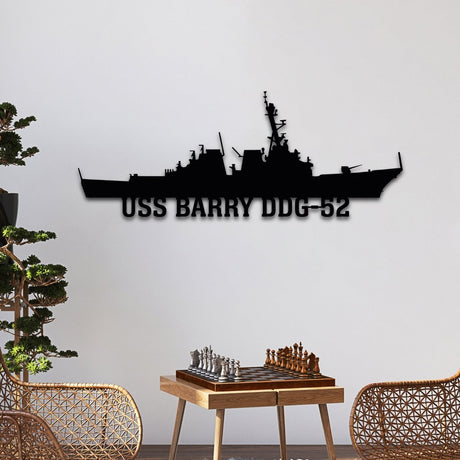Custom Navy Ship Metal Wall Art - BrossHome Metal Wall Art