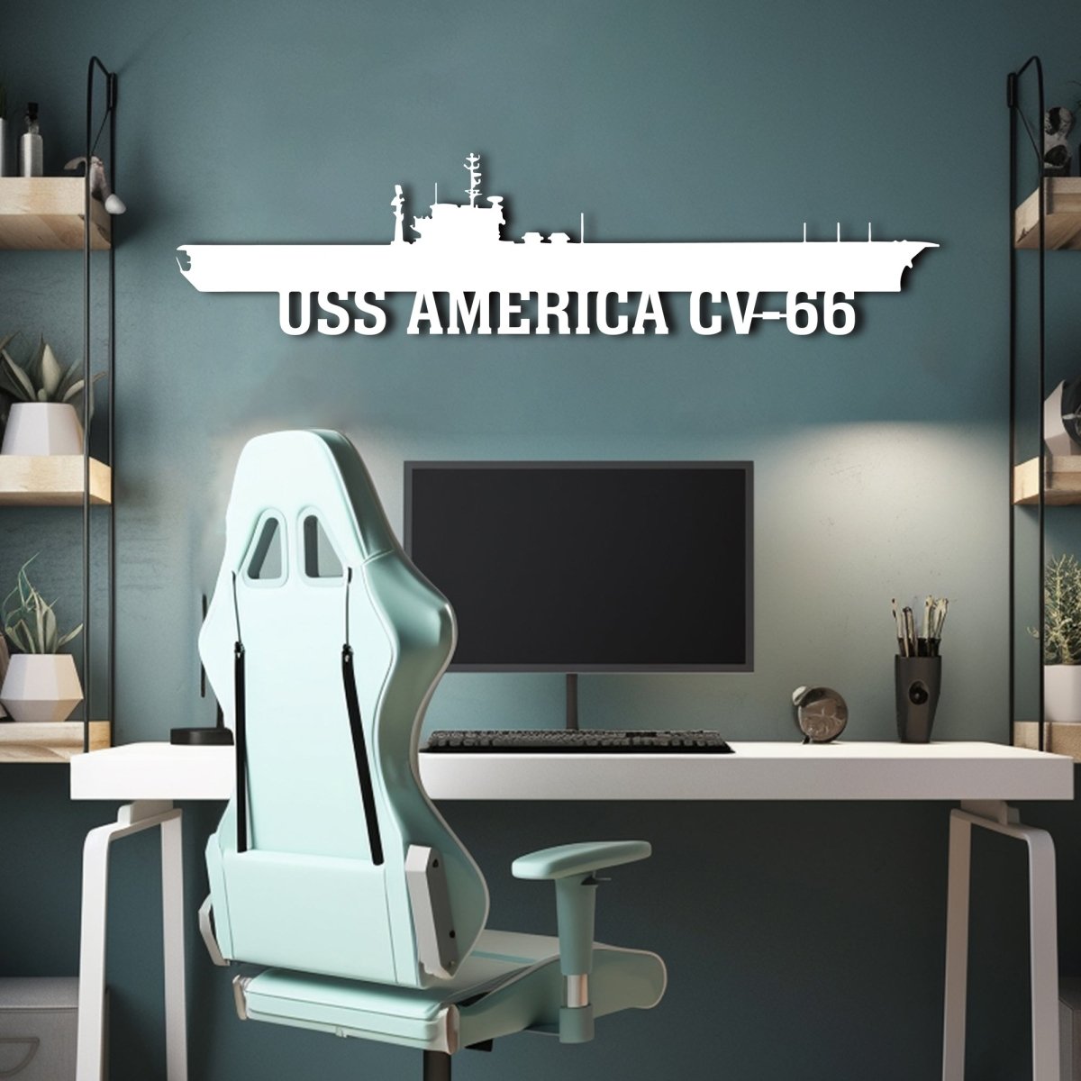 Custom Navy Ship Metal Wall Art - BrossHome Metal Wall Art