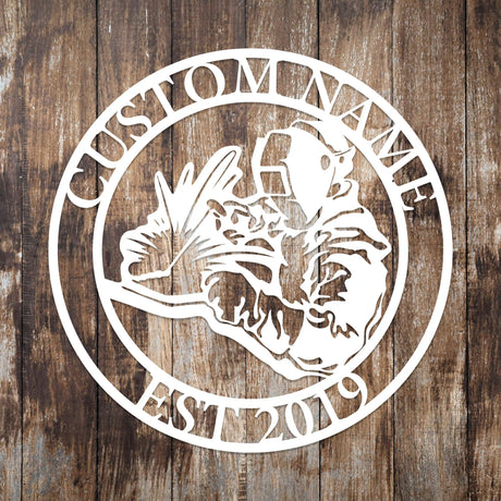 Custom Welder's Pride Emblem - BrossHome Metal Wall Art