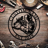 Custom Welder's Pride Emblem - BrossHome Metal Wall Art