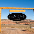 Customizable Garden Welcome Sign - BrossHome Metal Wall Art