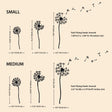 Dandelion Metal Wall Art - BrossHome Metal Wall Art