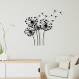 Dandelion Metal Wall Decor - BrossHome Metal Wall Art