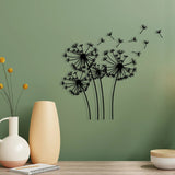 Dandelion Metal Wall Decor - BrossHome Metal Wall Art