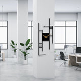 DECORATIVE METAL WALL CLOCK - BrossHome Metal Wall Art