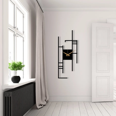 DECORATIVE METAL WALL CLOCK - BrossHome Metal Wall Art