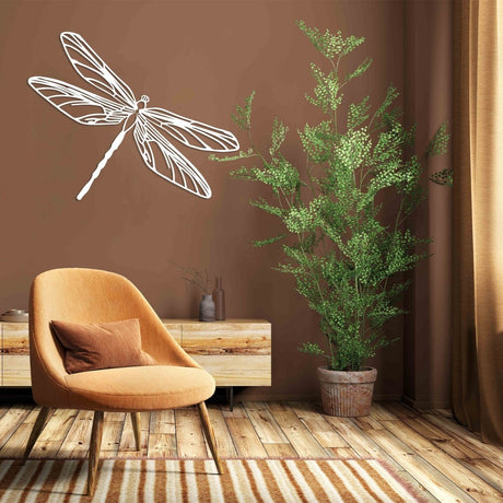 Dragonfly Metal Wall Art - BrossHome Metal Wall Art