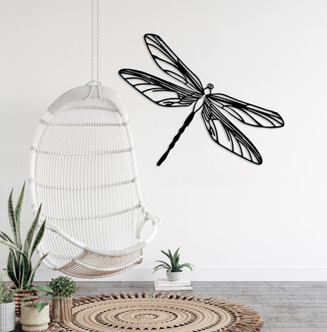 Dragonfly Metal Wall Art - BrossHome Metal Wall Art