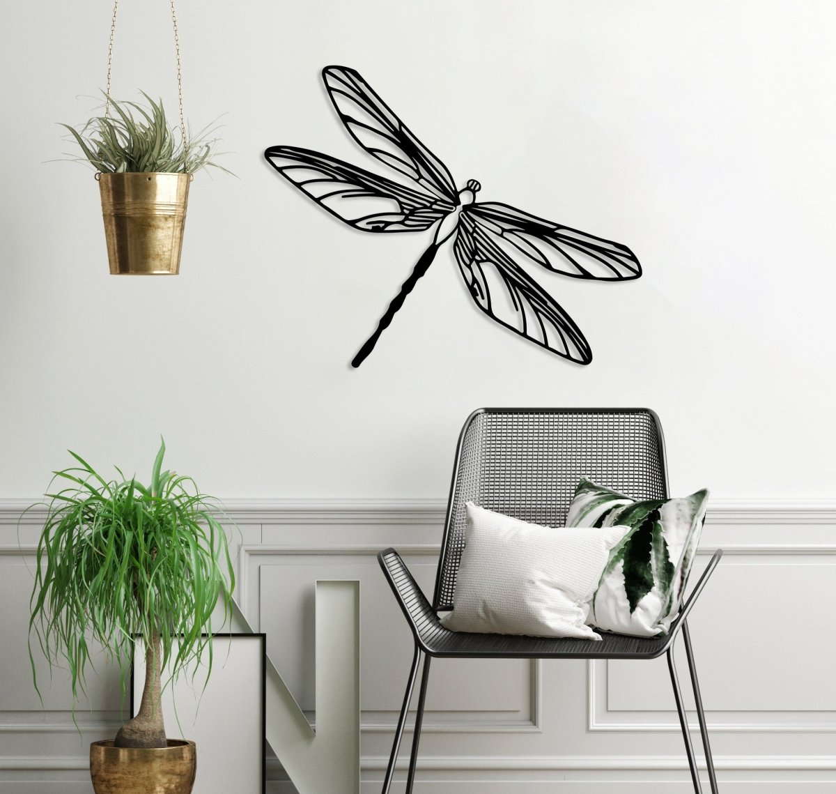 Dragonfly Metal Wall Art - BrossHome Metal Wall Art