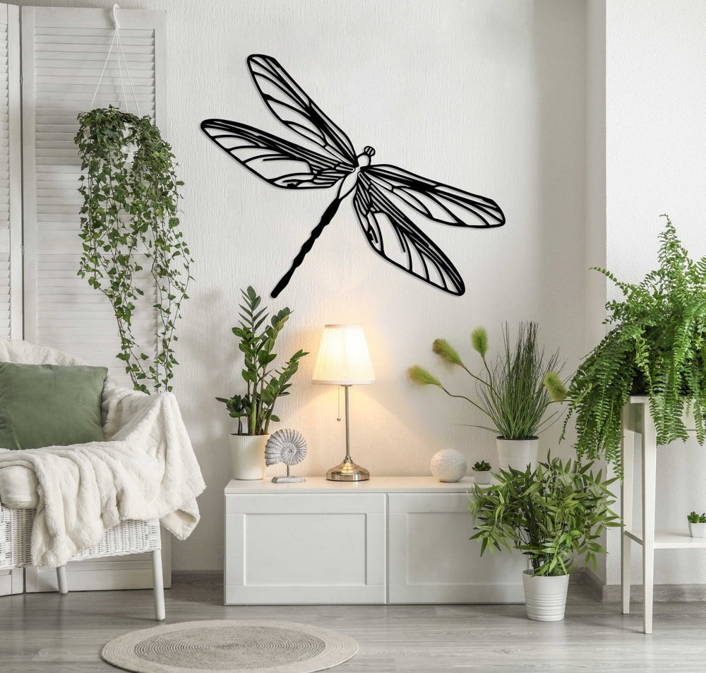 Dragonfly Metal Wall Art - BrossHome Metal Wall Art
