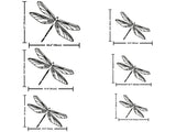 Dragonfly Metal Wall Art - BrossHome Metal Wall Art