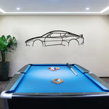 Evora Classic Car Silhouette Wall Art - BrossHome Metal Wall Art