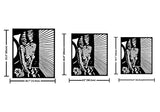 Female Body Wall Art - BrossHome Metal Wall Art