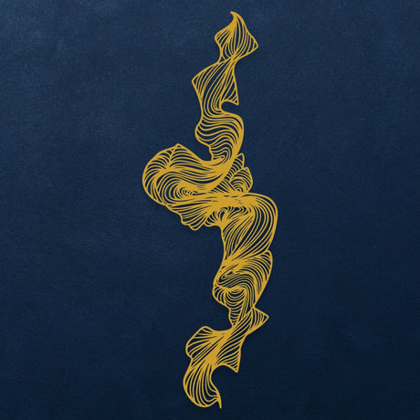 Fluid Motion Metal Wall Art - BrossHome Metal Wall Art