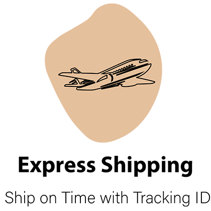 Express Shipping - Shipping on time with Tracking ID Logo