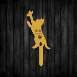 Metal Black Cat Yard Stake - BrossHome Metal Wall Art