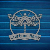 Metal Dragonfly Wall Decor - BrossHome Metal Wall Art
