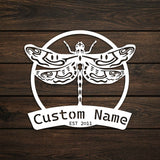 Metal Dragonfly Wall Decor - BrossHome Metal Wall Art