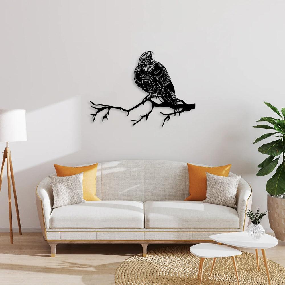 Metal Eagle Wall Art - BrossHome Metal Wall Art